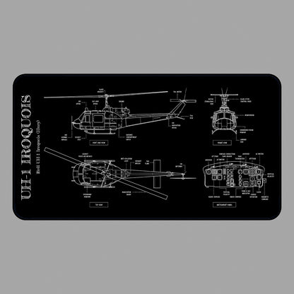 UH-1 Iroquois Desk Mat