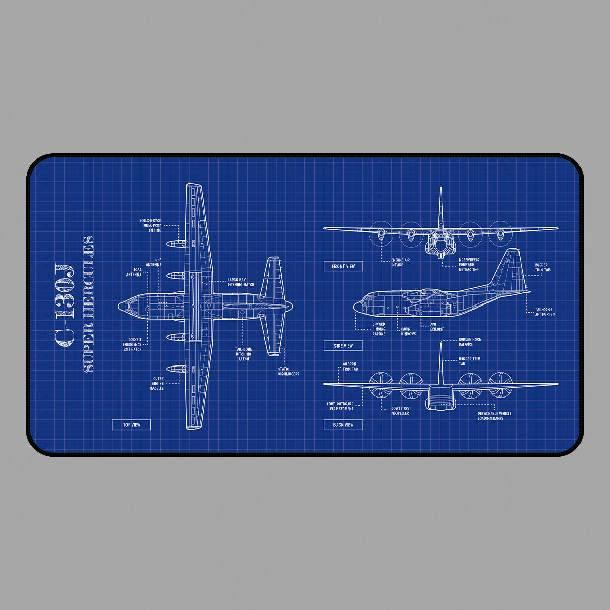 Super Hercules (C-130J) Desk Mat