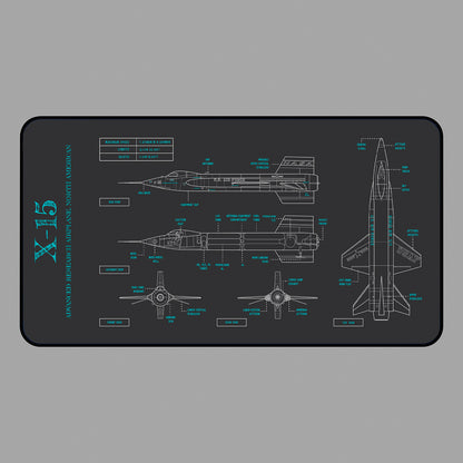 NASA X-15 Desk Mat
