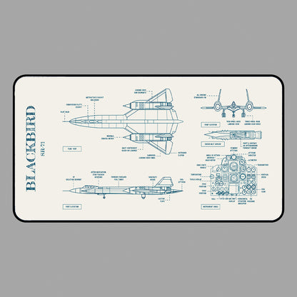 Blackbird SR-71  Desk Mat