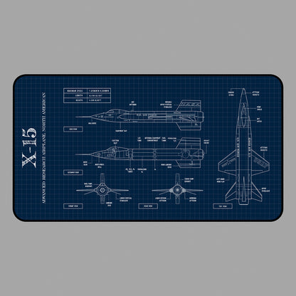 NASA X-15 Desk Mat