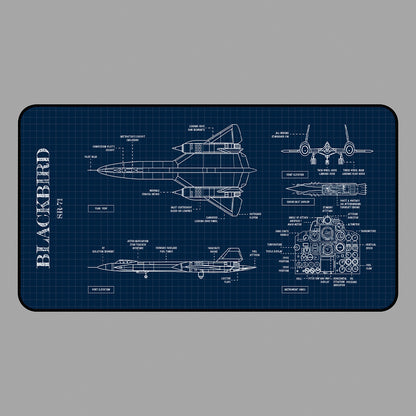 Blackbird SR-71  Desk Mat