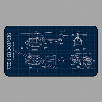 UH-1 Iroquois Desk Mat