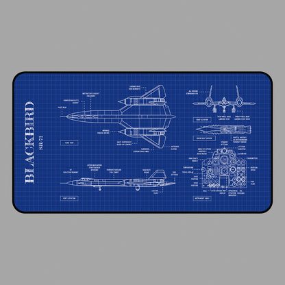 Blackbird SR-71  Desk Mat