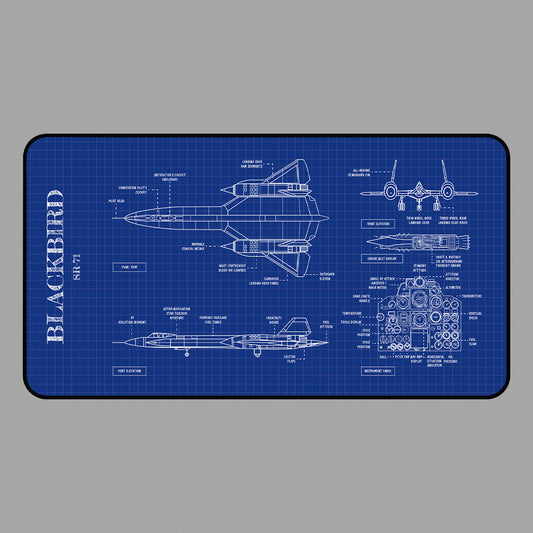 Blackbird SR-71  Desk Mat