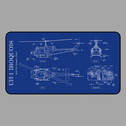 UH-1 Iroquois Desk Mat