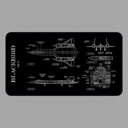 Blackbird SR-71  Desk Mat
