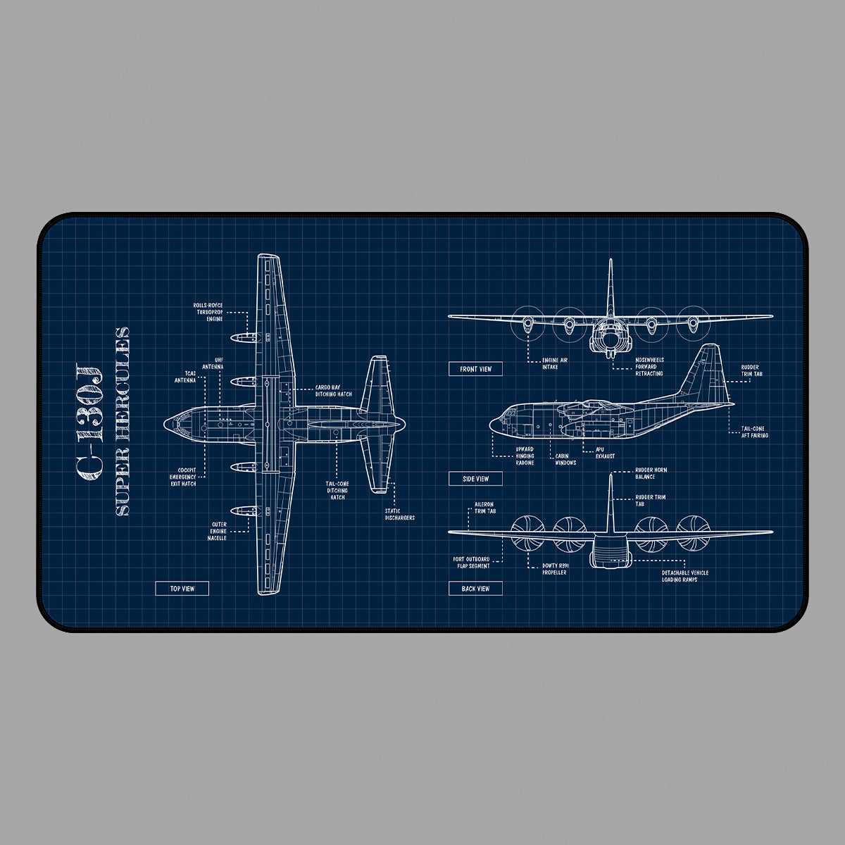 Super Hercules (C-130J) Desk Mat