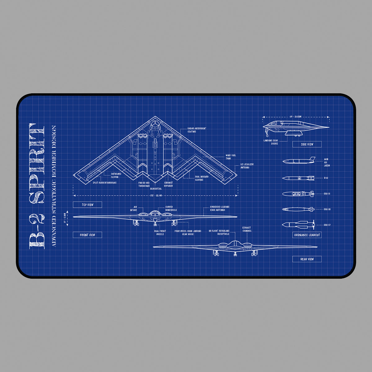 B-2 Spirit  Desk Mat