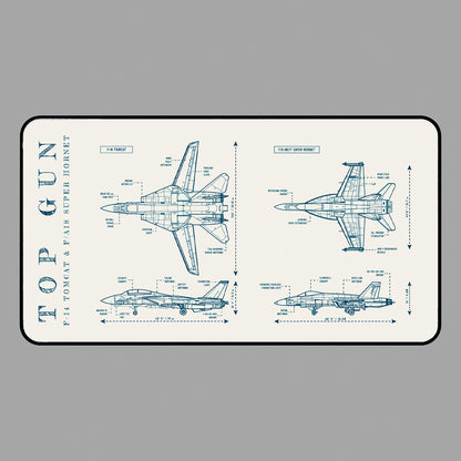Top Gun Desk Mat