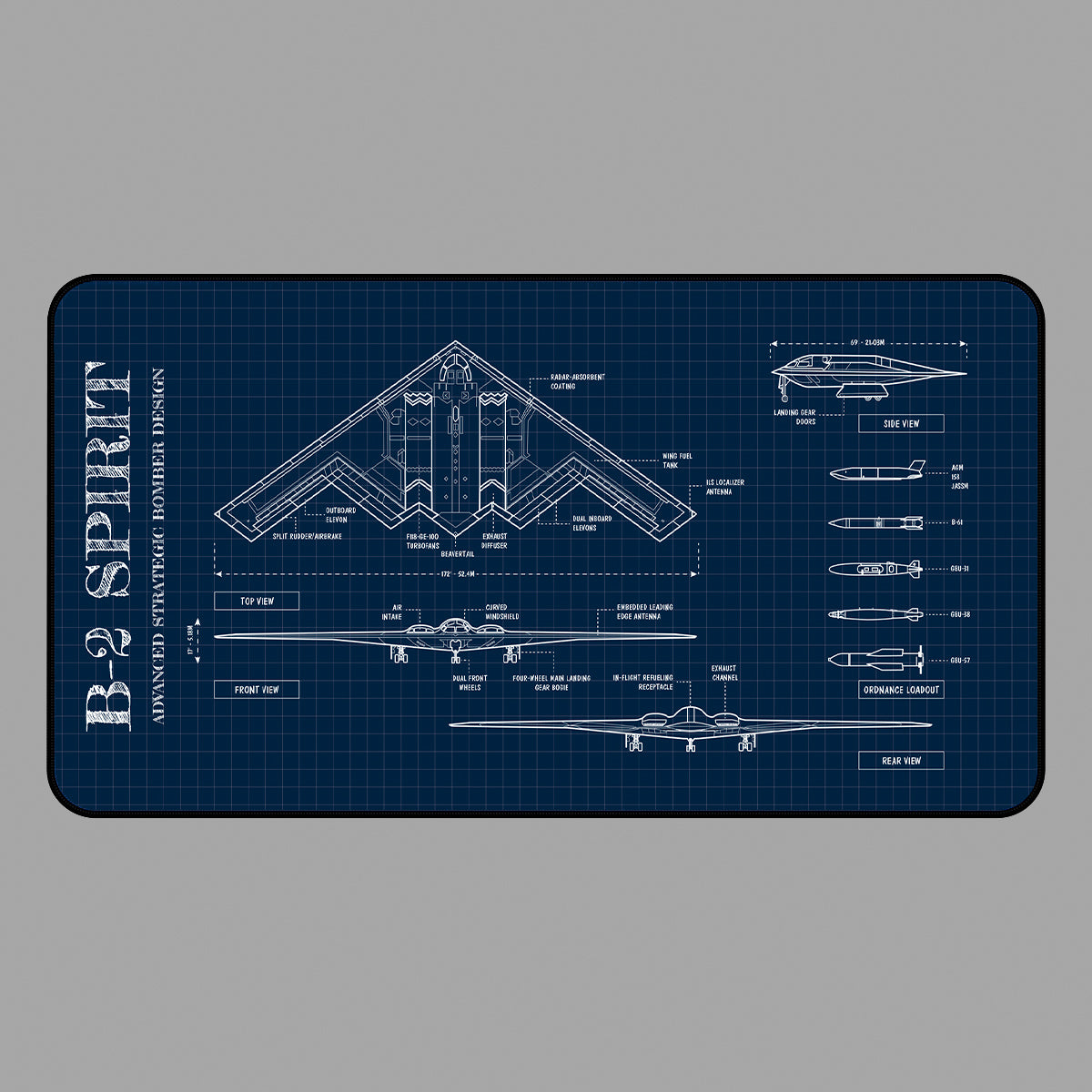 B-2 Spirit  Desk Mat