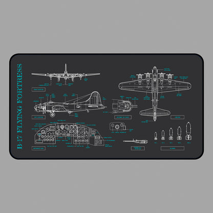 B-17 Flying Fortress Desk Mat