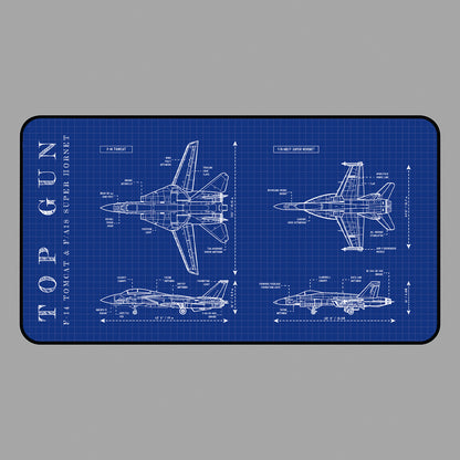 Top Gun Desk Mat