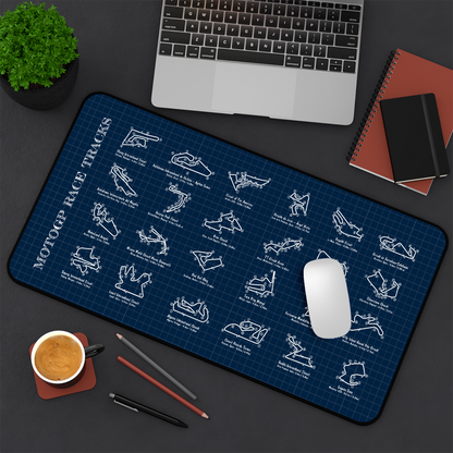 MotoGP RaceTracks Desk Mat