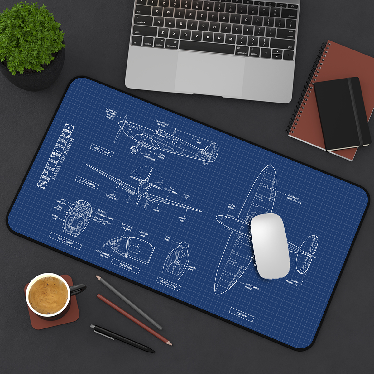 Spitfire Desk Mat