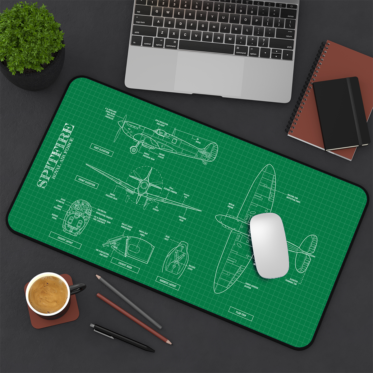 Spitfire Desk Mat