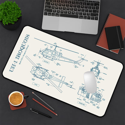 UH-1 Iroquois Desk Mat