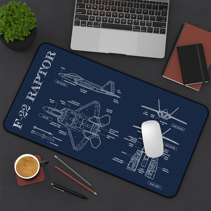 F-22 Desk Mat