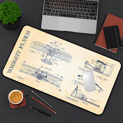Wright Flying Machine Desk Mat