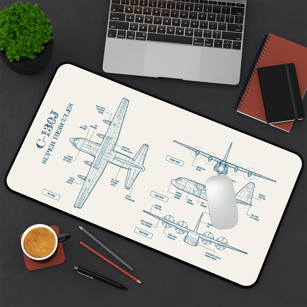 Super Hercules (C-130J) Desk Mat