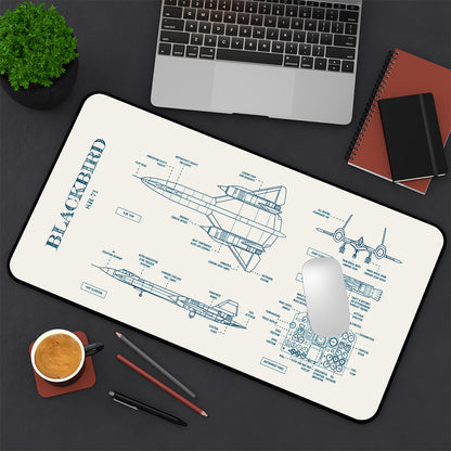 Blackbird SR-71  Desk Mat