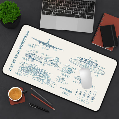 B-17 Flying Fortress Desk Mat