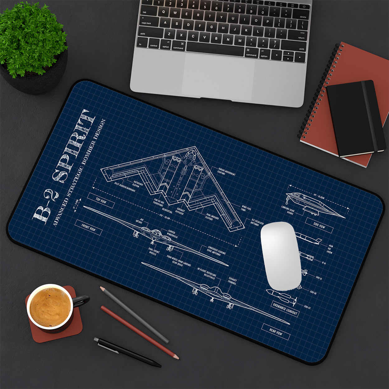 B-2 Spirit  Desk Mat
