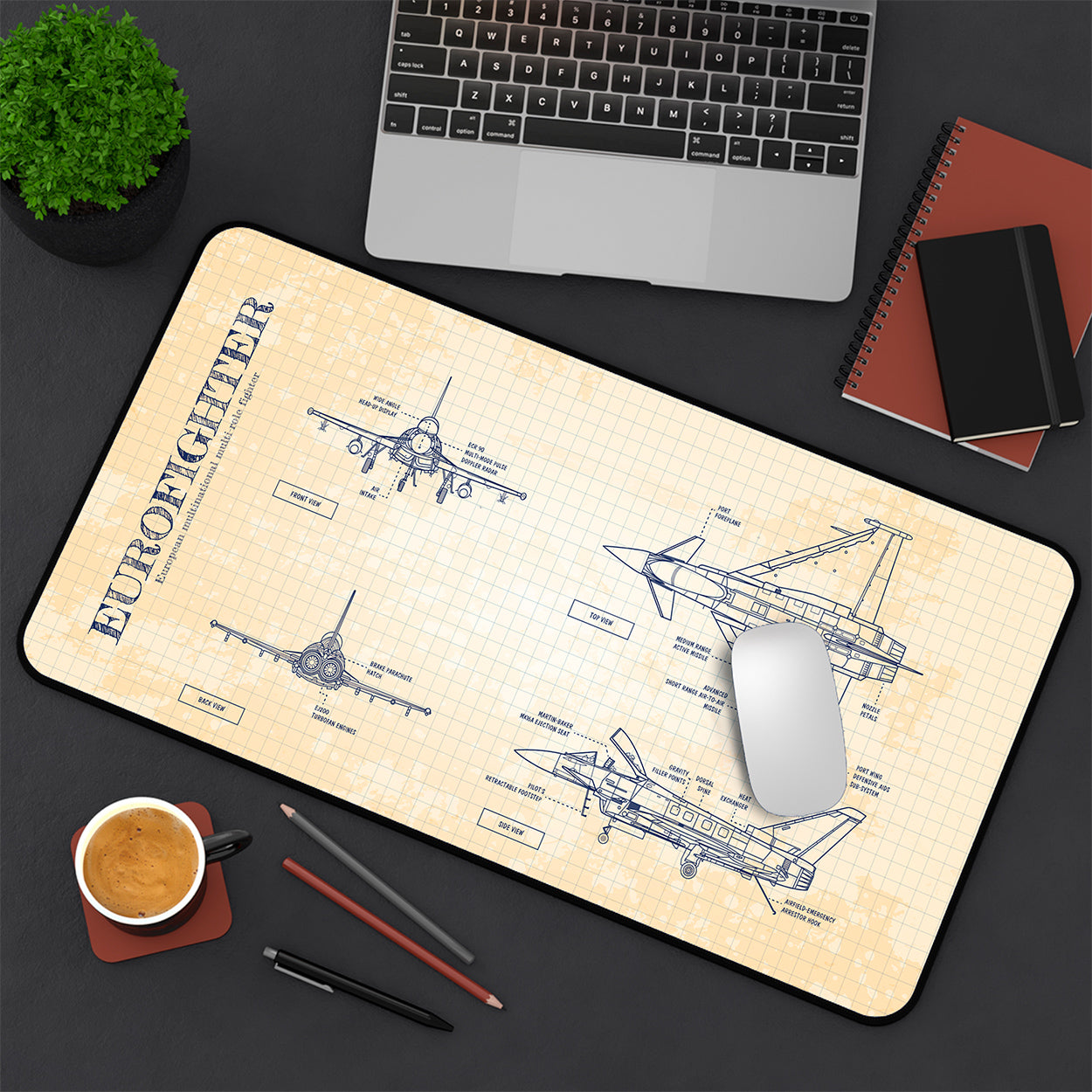 Eurofighter Typhoon Desk Mat