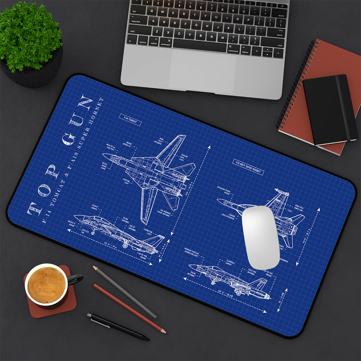 Top Gun Desk Mat