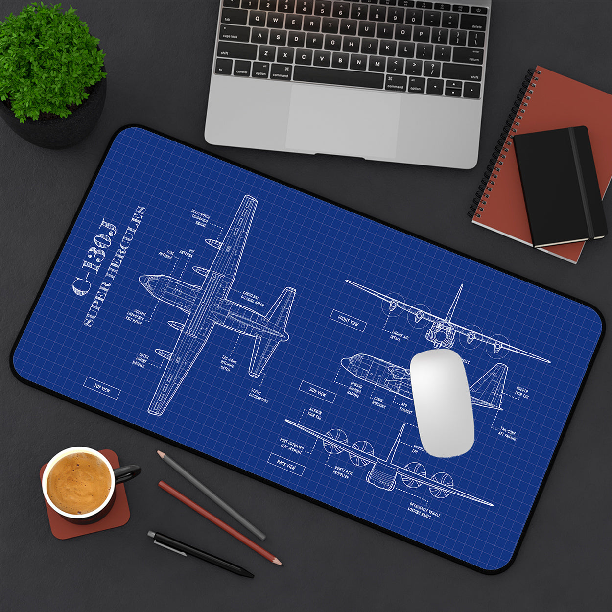 Super Hercules (C-130J) Desk Mat