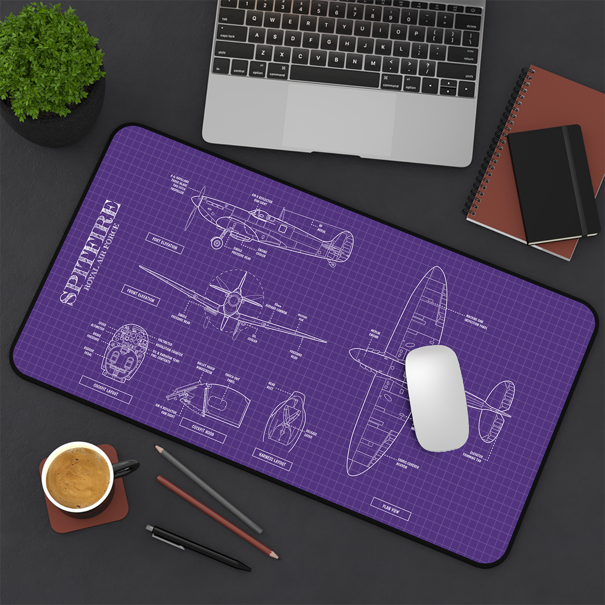 Spitfire Desk Mat