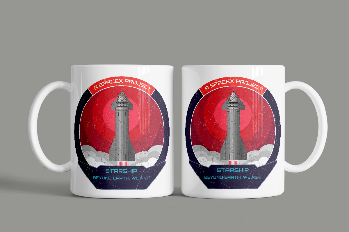Starship: Beyond Earth, We Rise - Mug