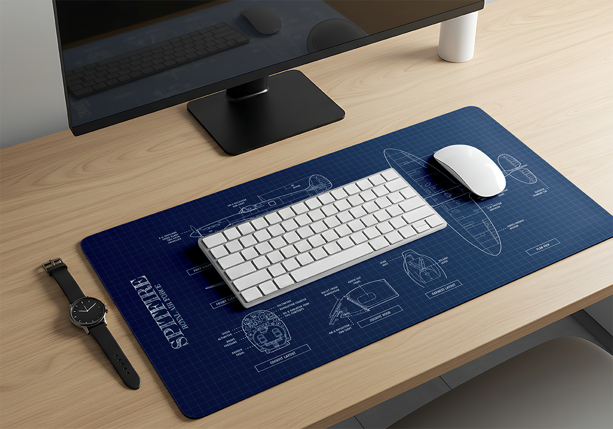 Spitfire Desk Mat