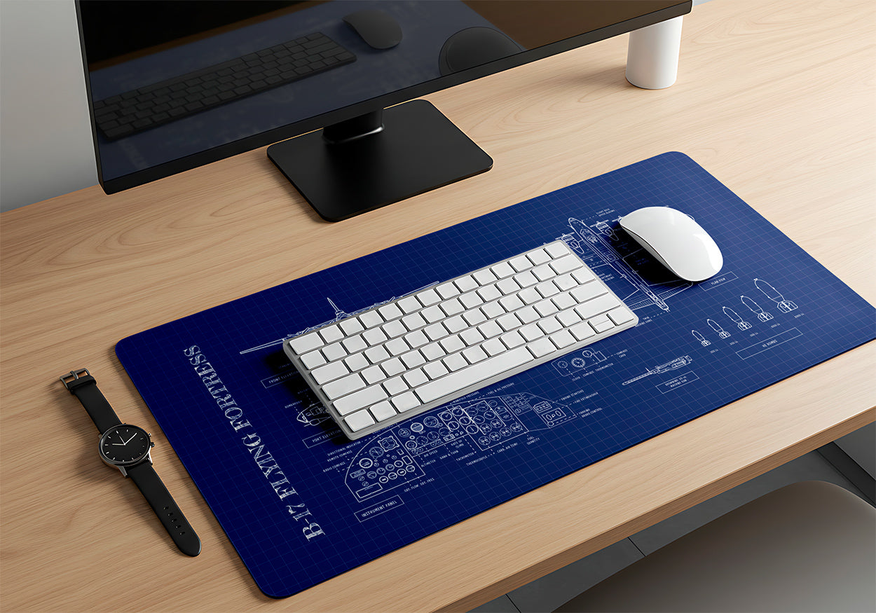 B-17 Flying Fortress Desk Mat
