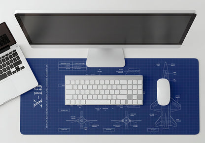 NASA X-15 Desk Mat