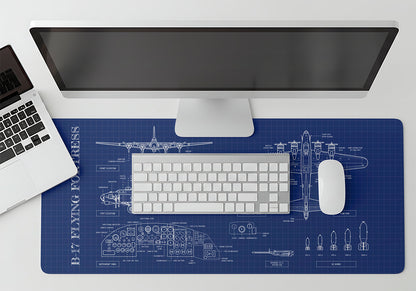 B-17 Flying Fortress Desk Mat