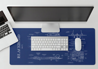Blackbird SR-71  Desk Mat