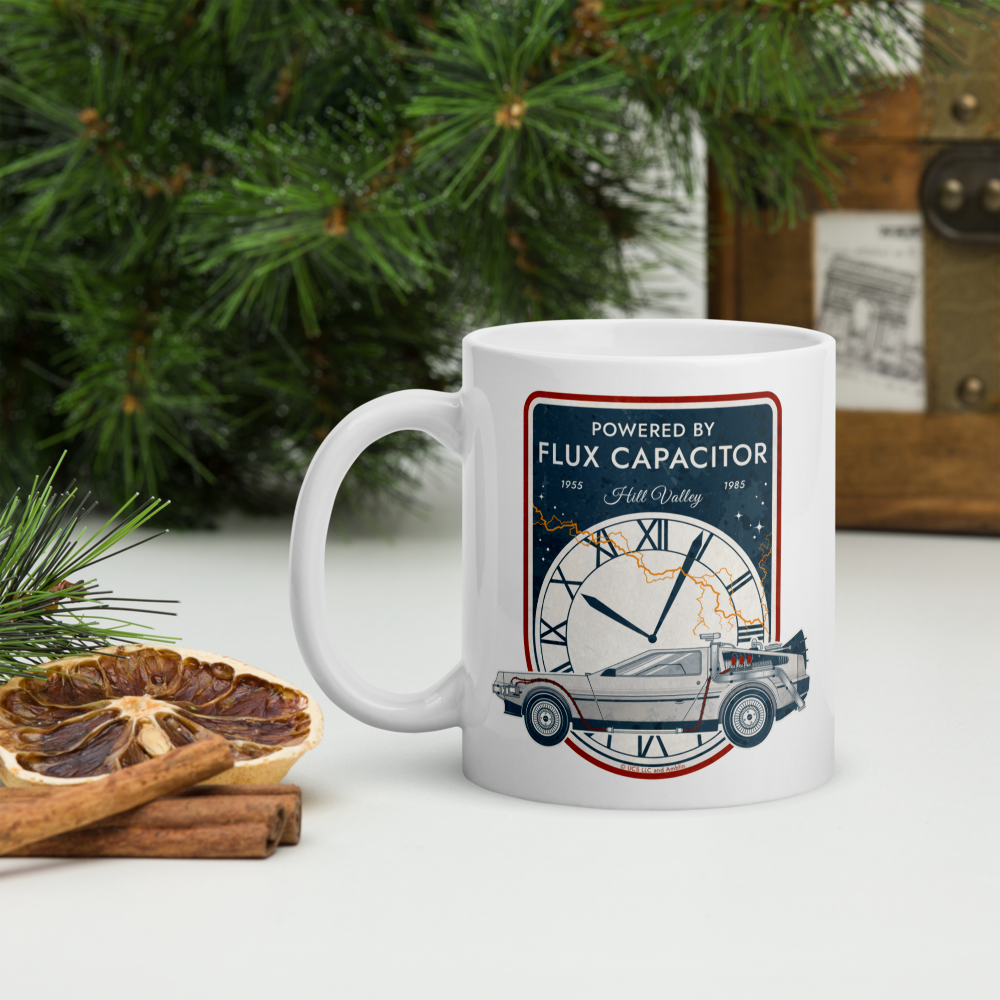 Back to the Future - Powered by Flux Capacitor - Mug
