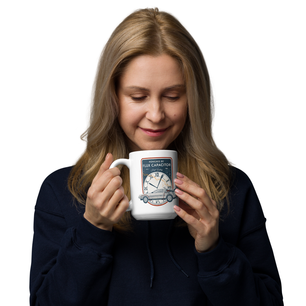 Back to the Future - Powered by Flux Capacitor - Mug