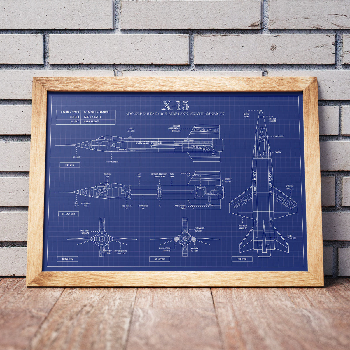NASA X-15 Poster