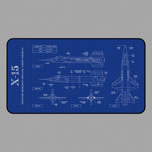 NASA X-15 Desk Mat